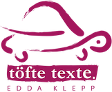 Töfte Texte | Edda Klepp Logo